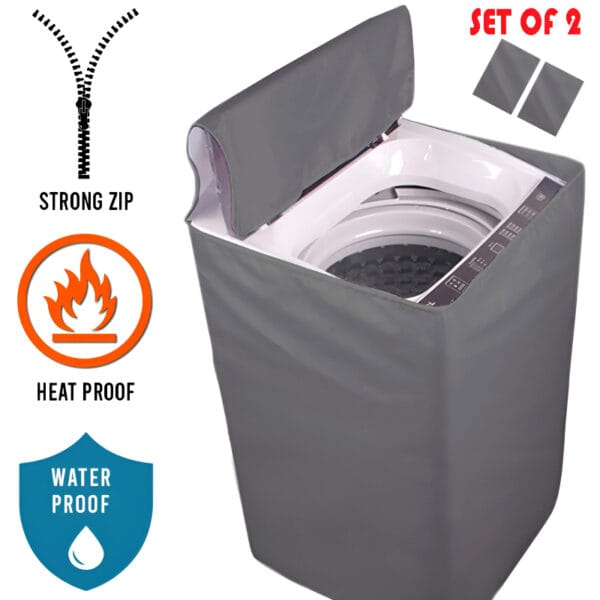 dustproof-waterproof-washing-machine-zipper-cover