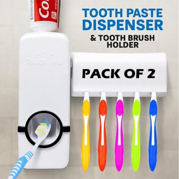 automatic-toothpaste-dispenser-and-toothbrush-holder-set-1