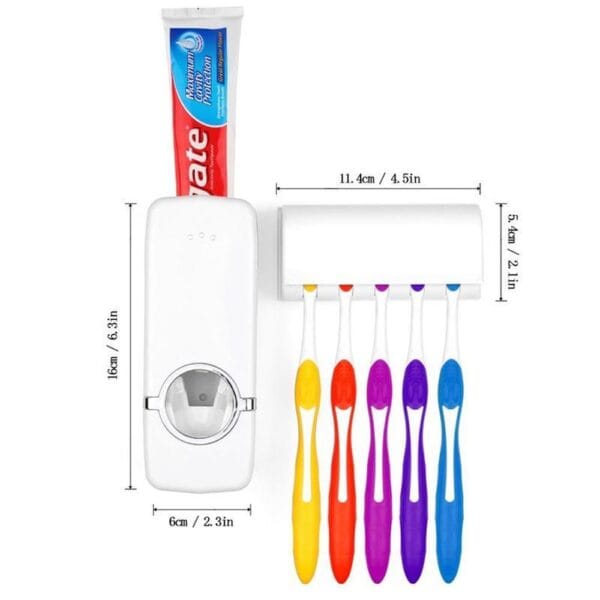 automatic-toothpaste-dispenser-and-toothbrush-holder-set-4