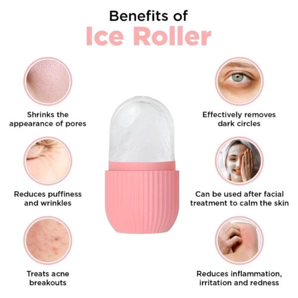 Multi-Purpose Silicone Facial Ice Roller - Image 15
