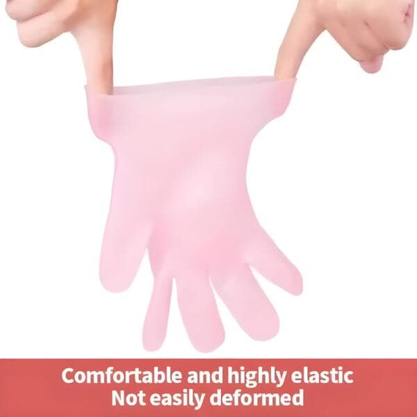 Silicone Moisturizing Gel Gloves For Hands - Image 9